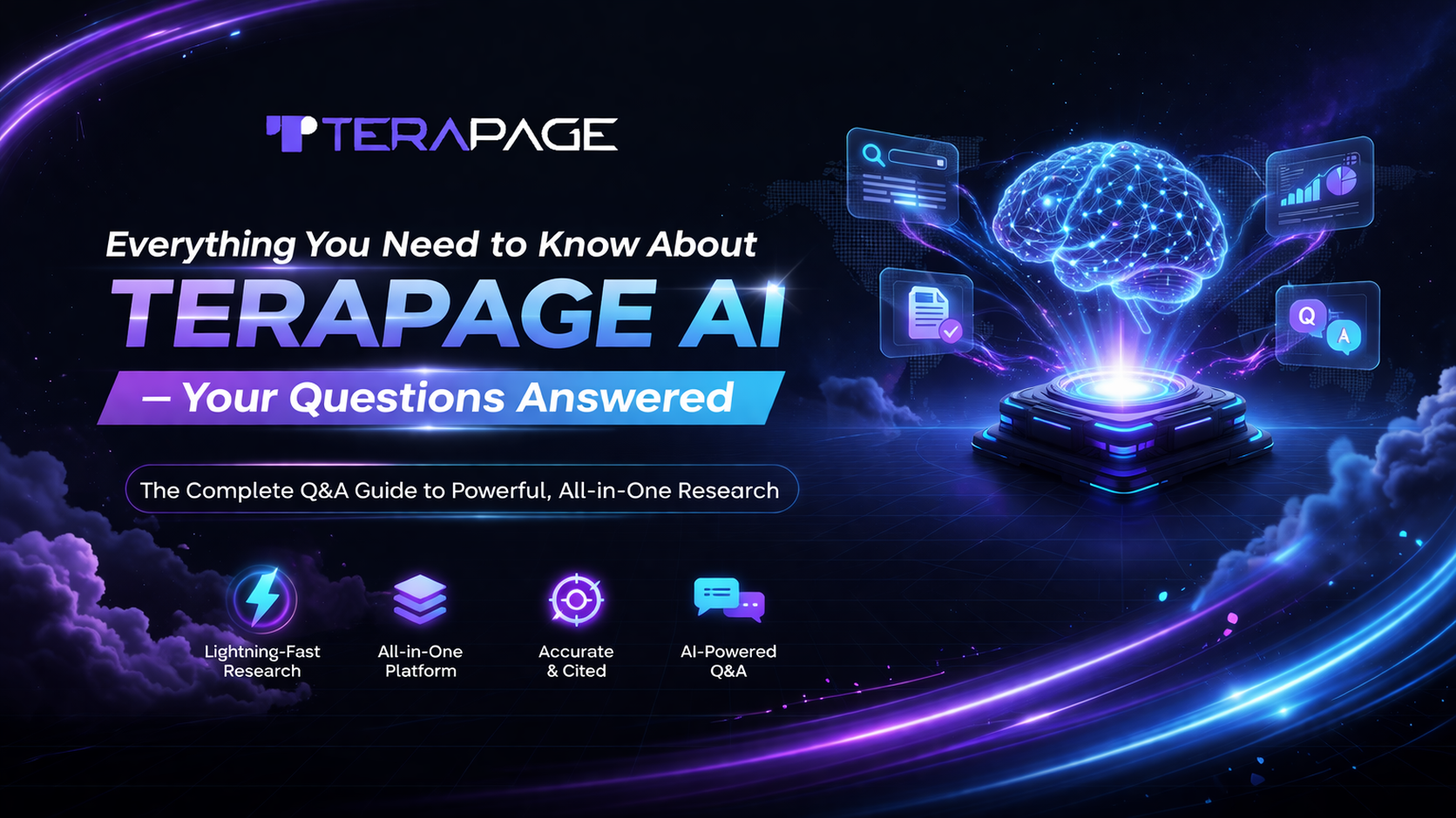 Terapage AI: The Complete Q&A Guide to Powerful, 
All-in-One Research Platform 