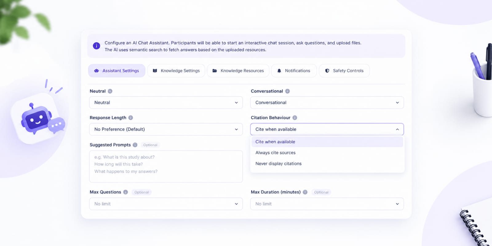 Privacy notice shown to participants before starting a chat on Terapage