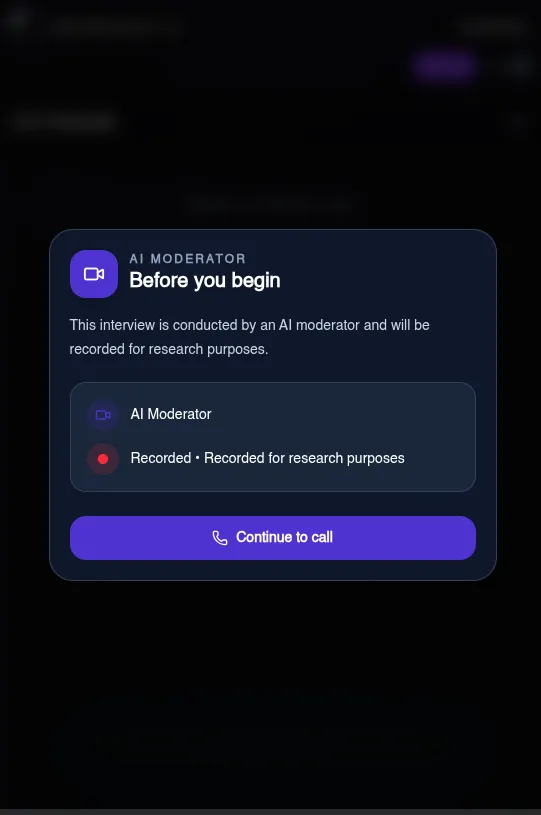 Terapage: online qualitative and quantitative market research platform