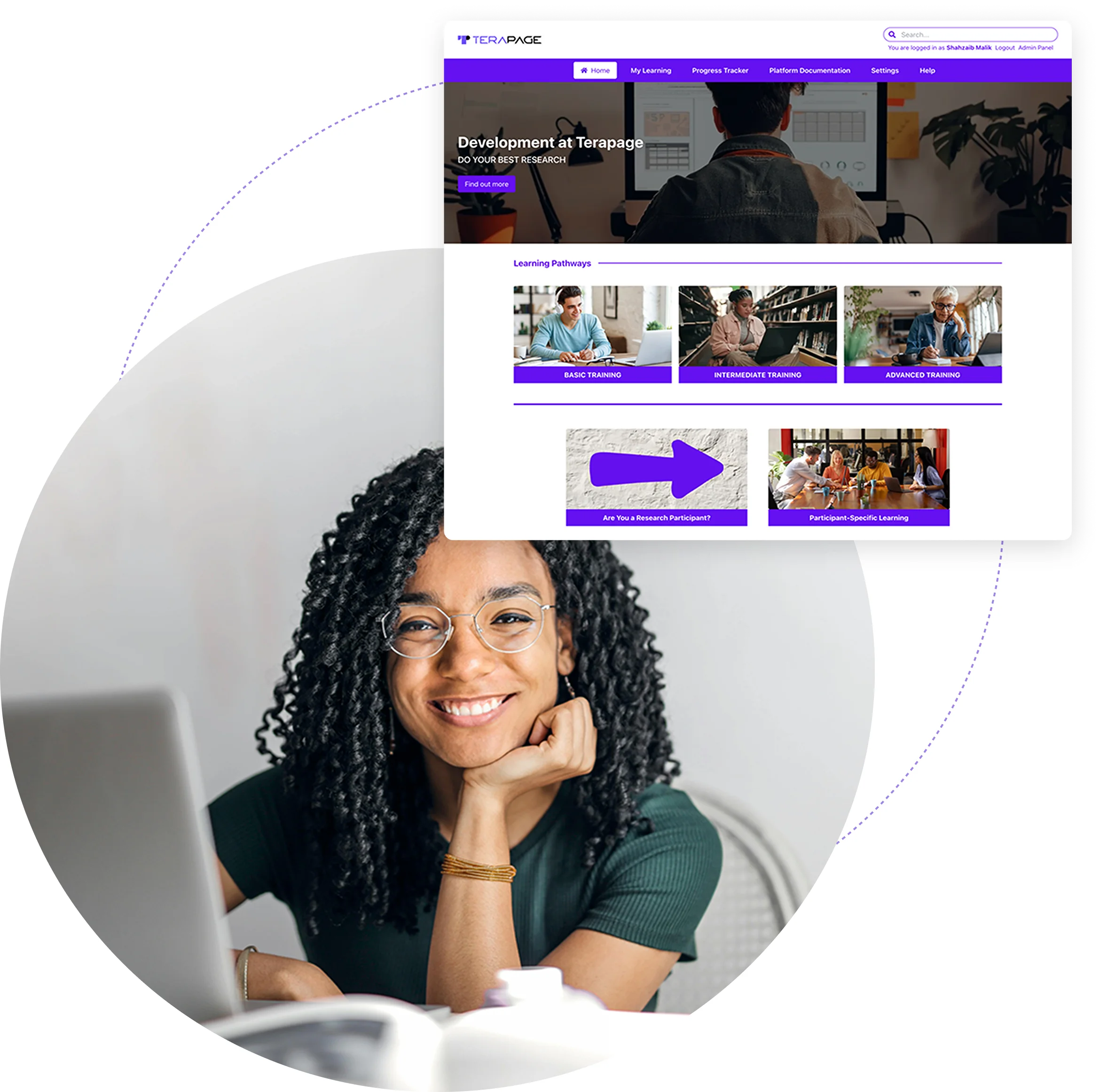 Terapage: online qualitative and quantitative market research platform