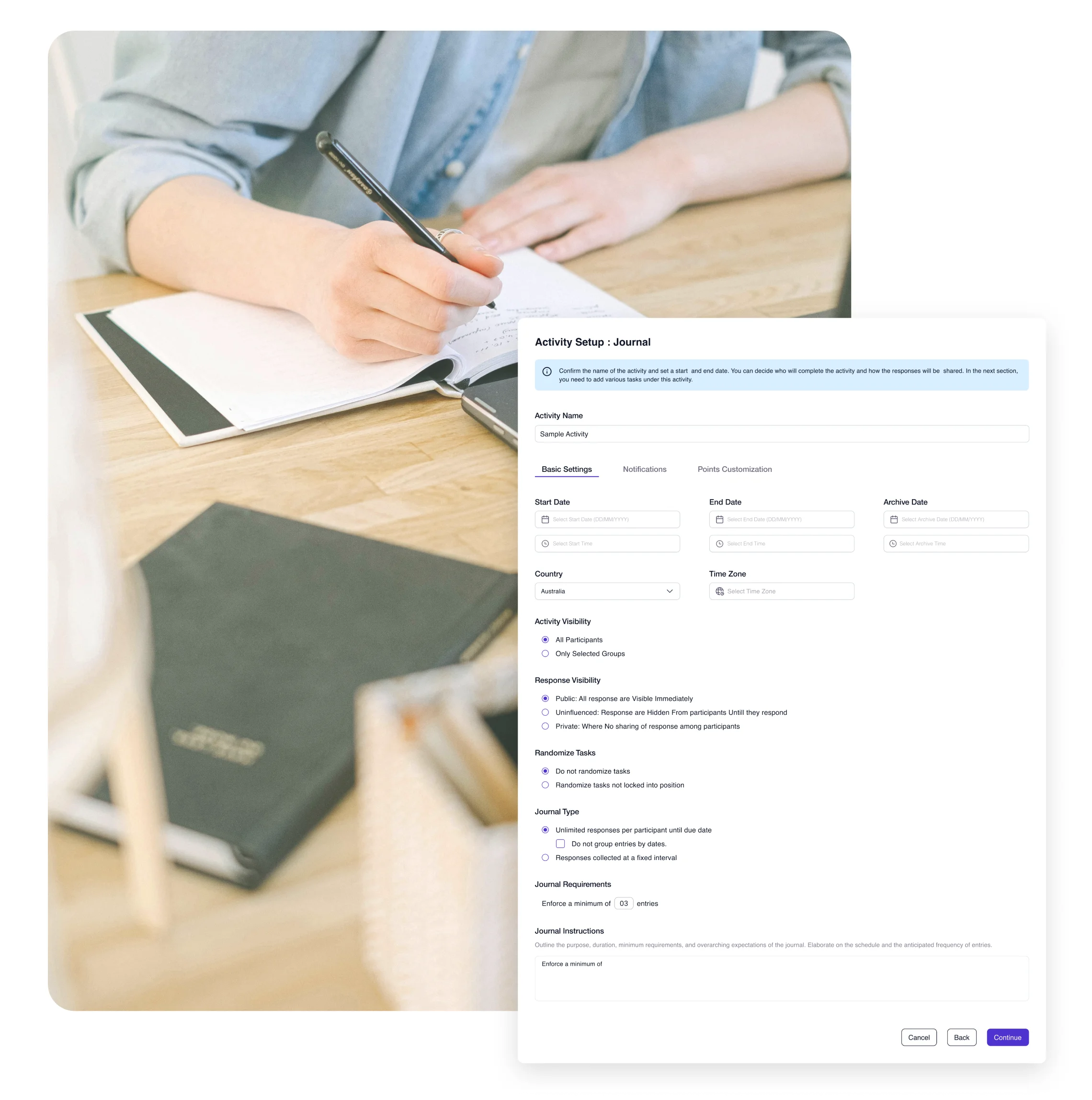 Terapage: online qualitative and quantitative market research platform