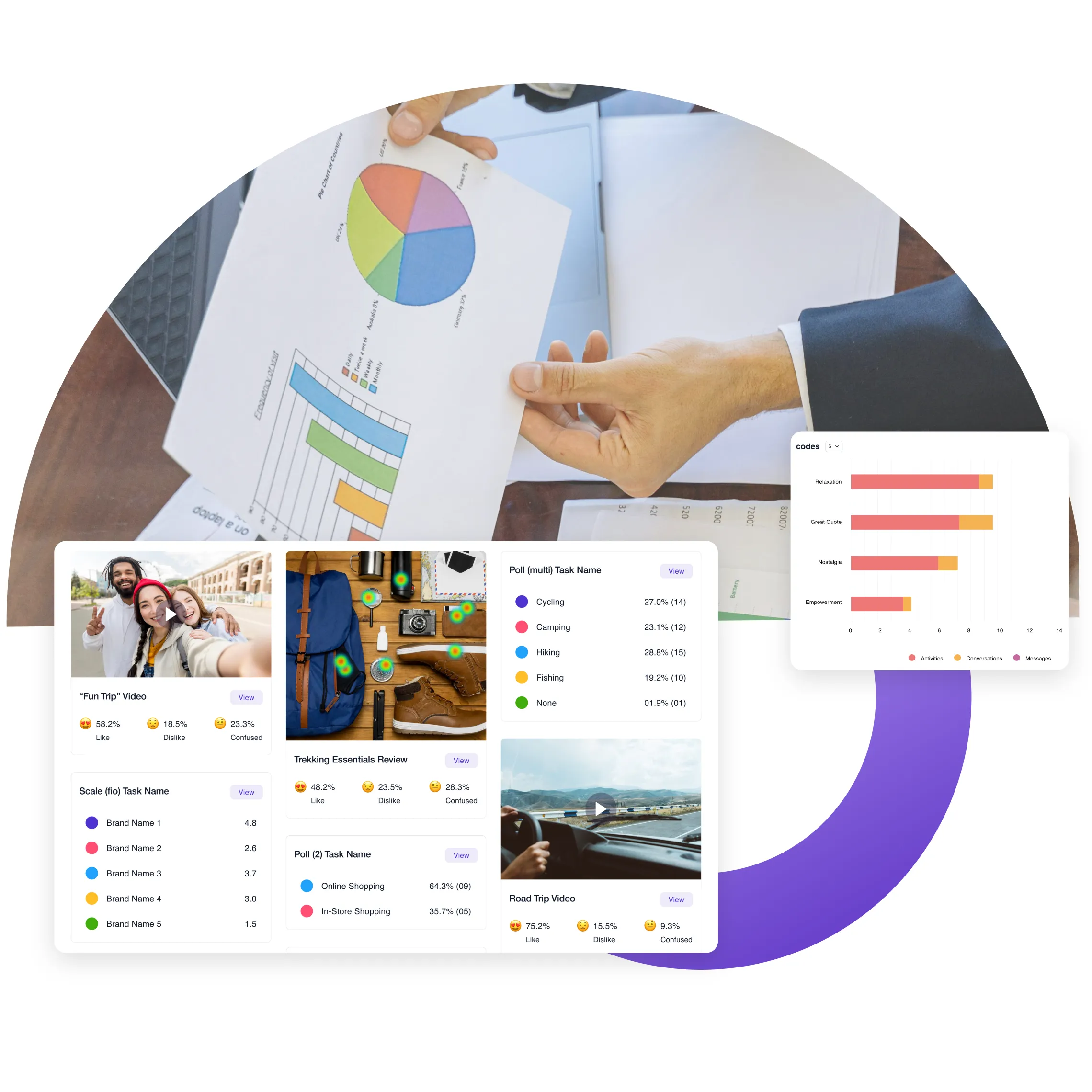 Terapage: online qualitative and quantitative market research platform