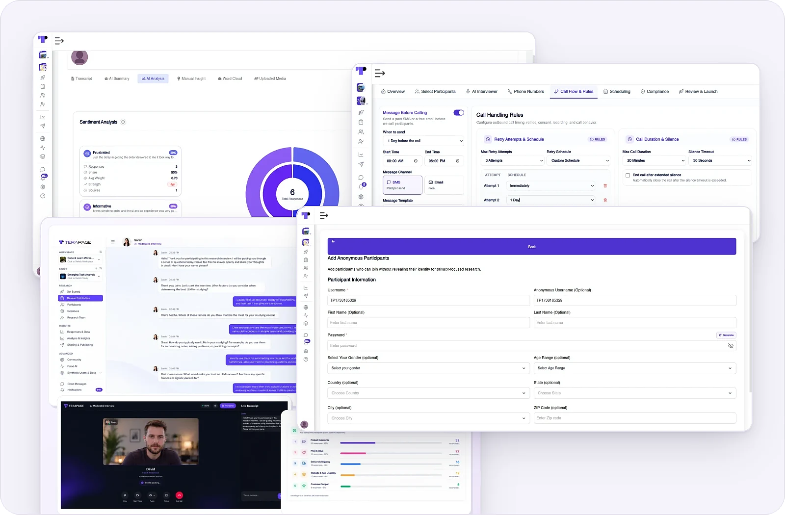 Comprehensive & transparent in Terapage