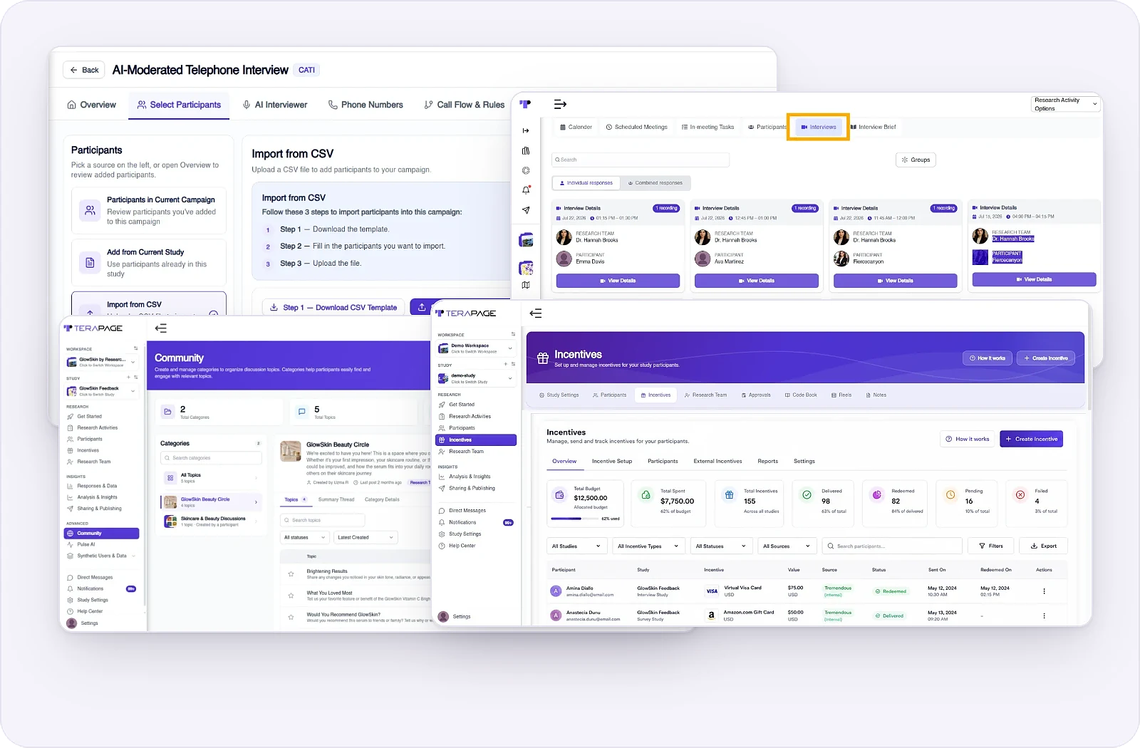For Agile Product Development in Terapage