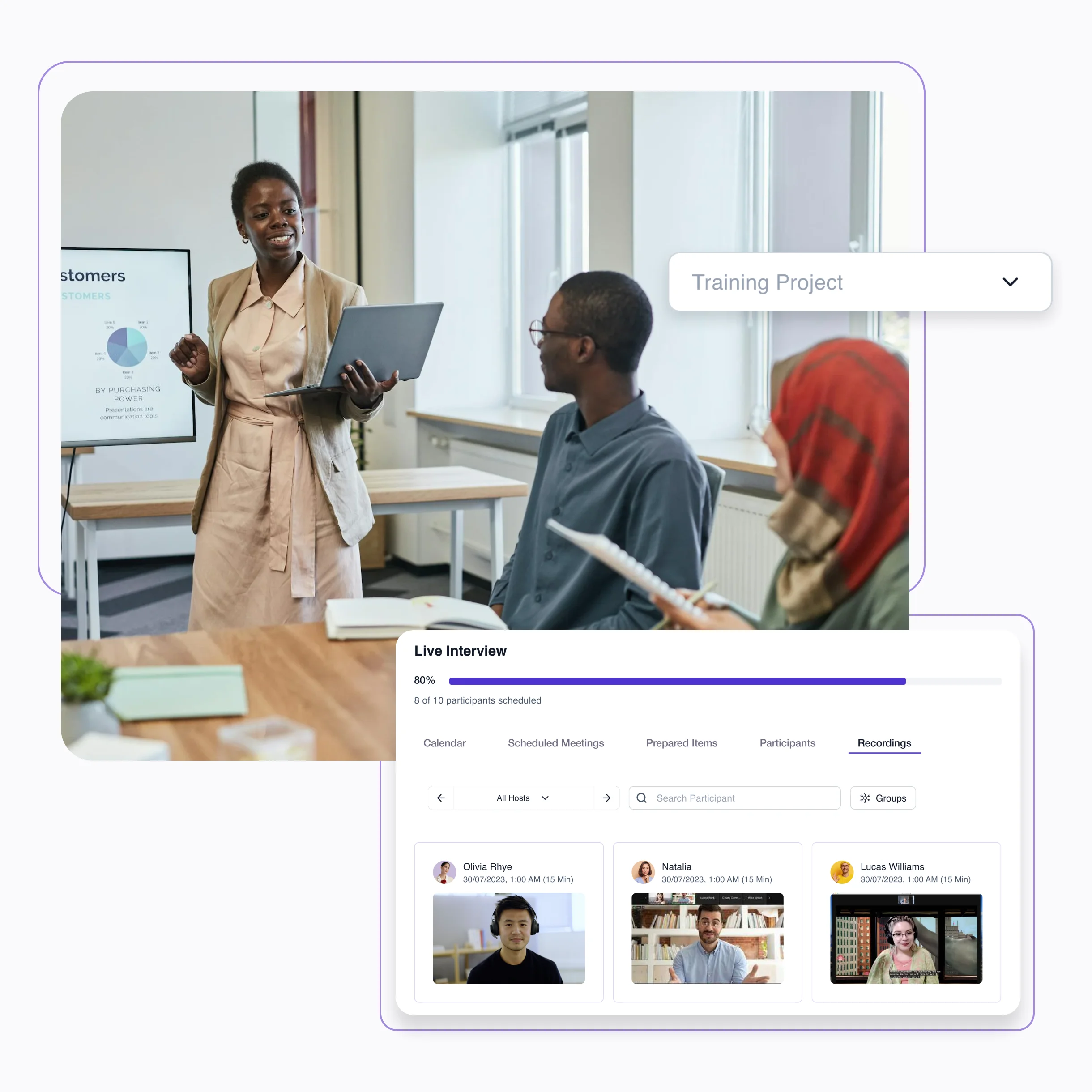 Terapage: online qualitative and quantitative market research platform